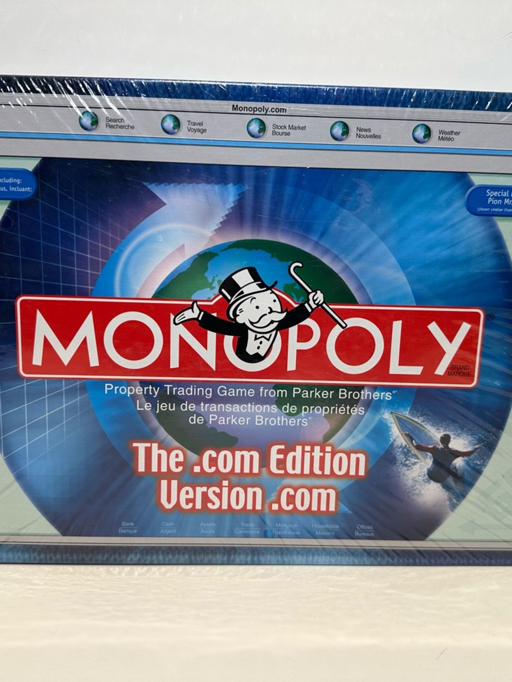 Monopoly The .com Edition Board Game - Brand New